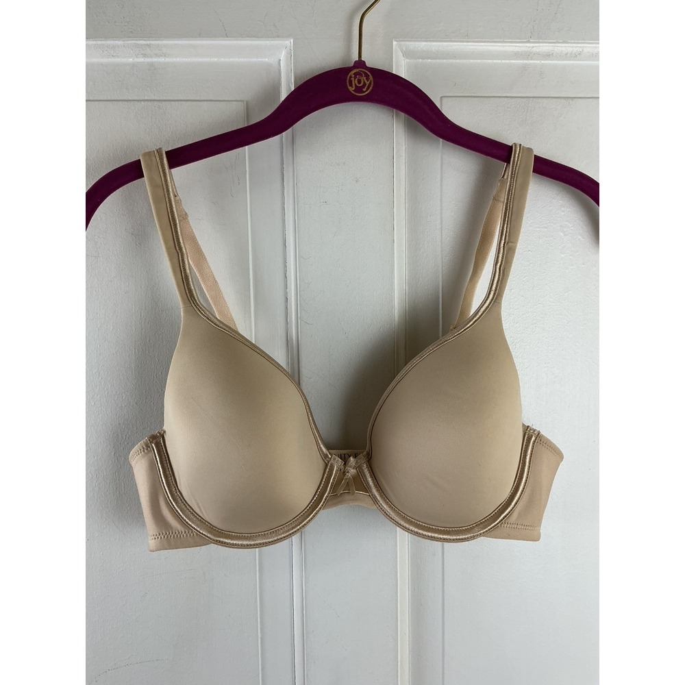 Vanity Fair Body Caress Full Coverage Underwire Bra Sand 75335 34B EUC